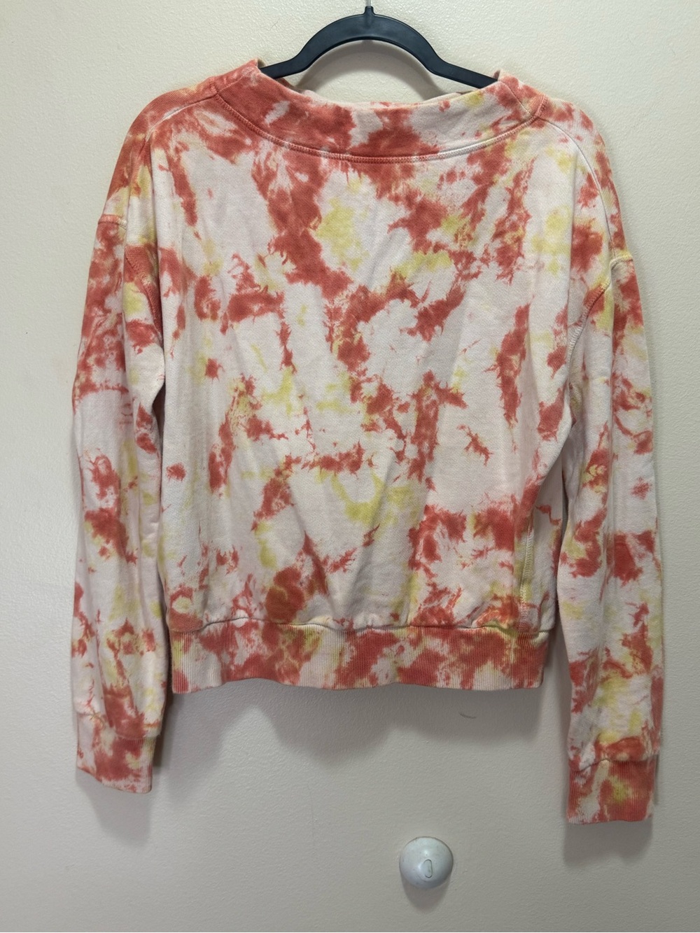 Pilcro and the Letterpress "Elayna" Tie-Dye Sweatshirt